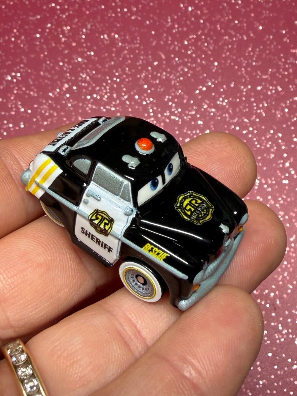 Disney Pixar Cars Mini Racers Race & Rescue Sheriff